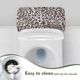 thumbnail image 4 of Renewold Cheetah Printed Toilet Tank Lid Cover Bathroom Decor Accessories Dust and Stains Resistant Toilet Protective Cover Universal Fit, 4 of 6