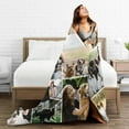 thumbnail image 6 of Sublimation Blanket Thick Sublimation Throw Blanket Heat Press Make My Own Blanket White Blank Blanket Custom Blanket Personalized Blanket Customized Blanket Customizable Blanket, 40"x30", 6 of 6