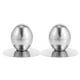 thumbnail image 1 of 2 pomos de repuesto para tapas de ollas, sartenes y otros utensilios de cocina, color plata., 1 of 7