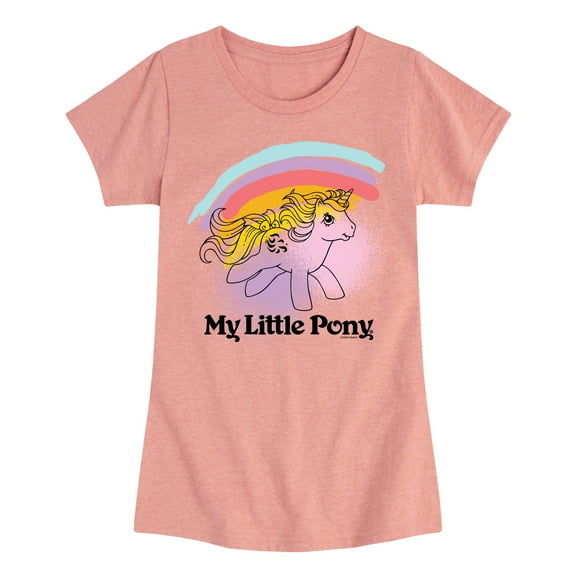 My Little Pony - Retro Pony Spraypaint - Girls Fitted Short Sleeve Tee