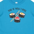 thumbnail image 4 of Inktastic Kawaii How I Roll Sushi Boys or Girls Baby T-Shirt, 4 of 5