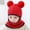D-Red, variant on Baby Boys Girls Winter Knit Hat Scarf Set 2 in 1 Boys Girls Thermal Knit Warm Beanie Hat for New Year Toddler Caps 1-6 Years