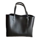 thumbnail image 5 of Bolso de mano para mujer, de piel sintética, regalo para el día de San Valentín, elegante bolso de hombro Negro, 5 of 10