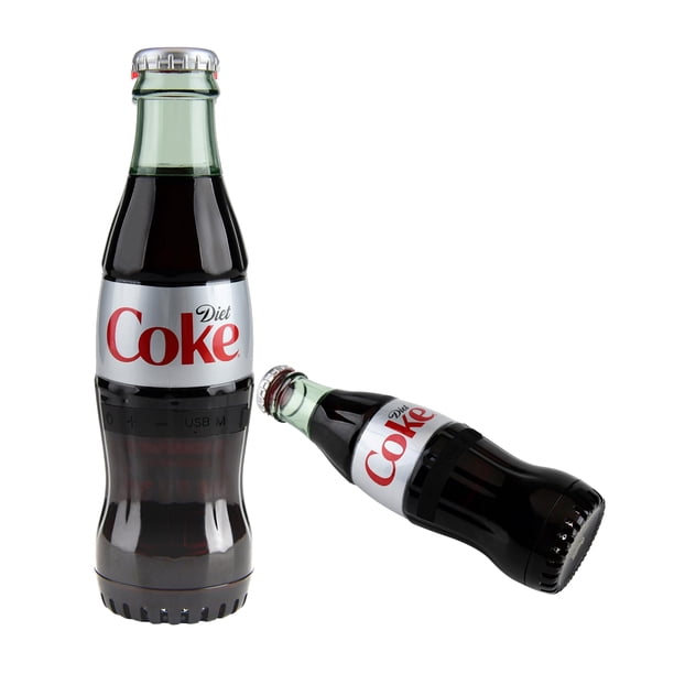 Botella oficial de Diet Coke con altavoz Bluetooth Gabba Goods