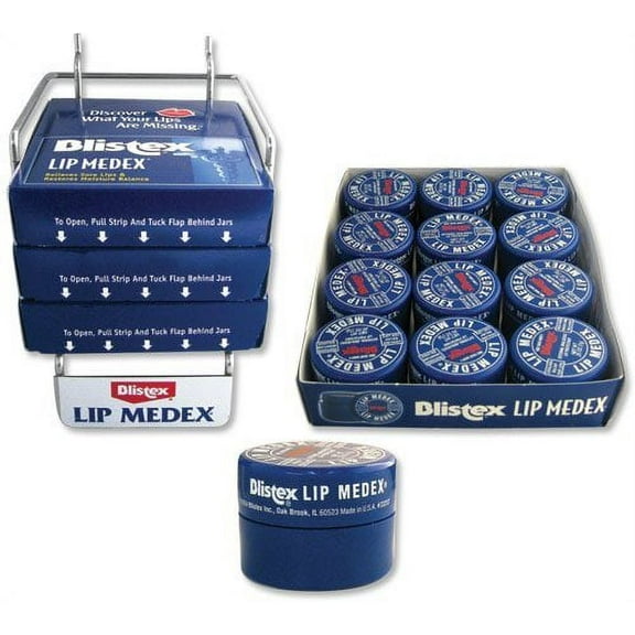 Blistex Lip Medex, .25-Ounce (Pack of 6)