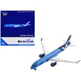 thumbnail image 3 of Airbus A220-300 Commercial Aircraft Breeze Airways Blue with White Wings 1/400 Diecast Model Airplane by GeminiJets, 3 of 3