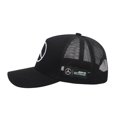 thumbnail image 3 of Men's Outdoor F1 Racing Sports Cap Embroidered Mercedes-Benz Logo Baseball Cap Breathable Mesh Adjustable Sun Protection Warmth -The first picture is (Blue,Adjustable), 3 of 6