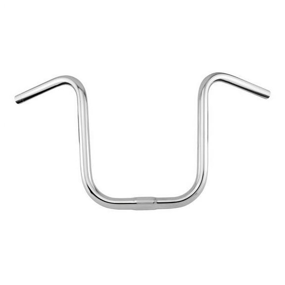 U 25.4mm Bike Handle Bars, 11", Chrome