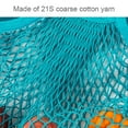 thumbnail image 6 of Mesh Grocery Bags, Reusable Produce Bags, Long Handle Net Tote Bags, Cotton String Bags, Fruit and Vegetable Bags (Portable/Washable/Durable), 6 of 8