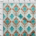thumbnail image 3 of oneOone Velvet Light Brown Fabric Asian Ikat Sewing Craft Projects Fabric Prints By Yard 58 Inch Wide, 3 of 4