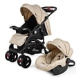 thumbnail image 1 of Carriola para Bebé y Autoasiento D'bebé Sistema de Viaje Elite Reversible Travel System Con Portabebé Arena, 1 of 6