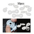 thumbnail image 3 of 50x Shade Net Clips Holder Fixing Buckle Tarp Clips Tarp Clips for Boat Cover Tarpaulin, 3 of 9