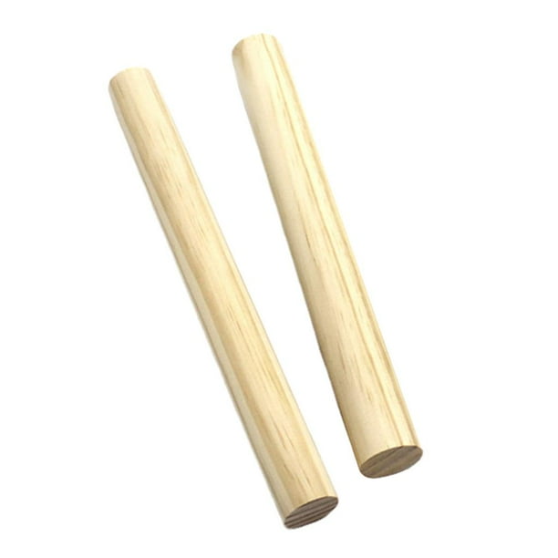 Palitos de madera redondos y gruesos para manualidades, modelos de arquitectura, material para manualidades de bricolaje Los 4x30cm