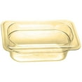 thumbnail image 3 of Cambro 92HP150 Amber High Heat 1/9 Size x 2.5Deep Food Pan", 3 of 6