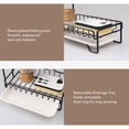 thumbnail image 3 of Dishcloth Drying Rack Sponge Holder, Space Saving Removable Tray Kitchen Rag Stand Sponge Holder  for Home, 3 of 8