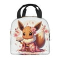 thumbnail image 3 of Eevee Lunch Bags Insulated Lunch Box Reusable Cooler Tote Bag with Front Pocket for Women Men Adults Work Picnic Travel 8.5 x 5 x 8 inch, 3 of 3
