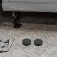 thumbnail image 3 of HOOWIFFY 2Pcs Engine Radiator Reservoir Cap Black Coolant Tank Cover Prevents Liquid Spills, 3 of 6