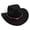 Black, variant on Western Cowboy Hat for Kids Boys Girl Classic Roll Up Hat with Buckle Belt Size,3-8 Years
