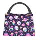 thumbnail image 1 of Fotbe Skull mushroom space Bolsa Térmica Portátil con Estampado, Bolsa de Entrega de Alimentos Aislada, Bolsa Reutilizable de Gran Capacidad para Comidas y Supermercado, 1 of 6