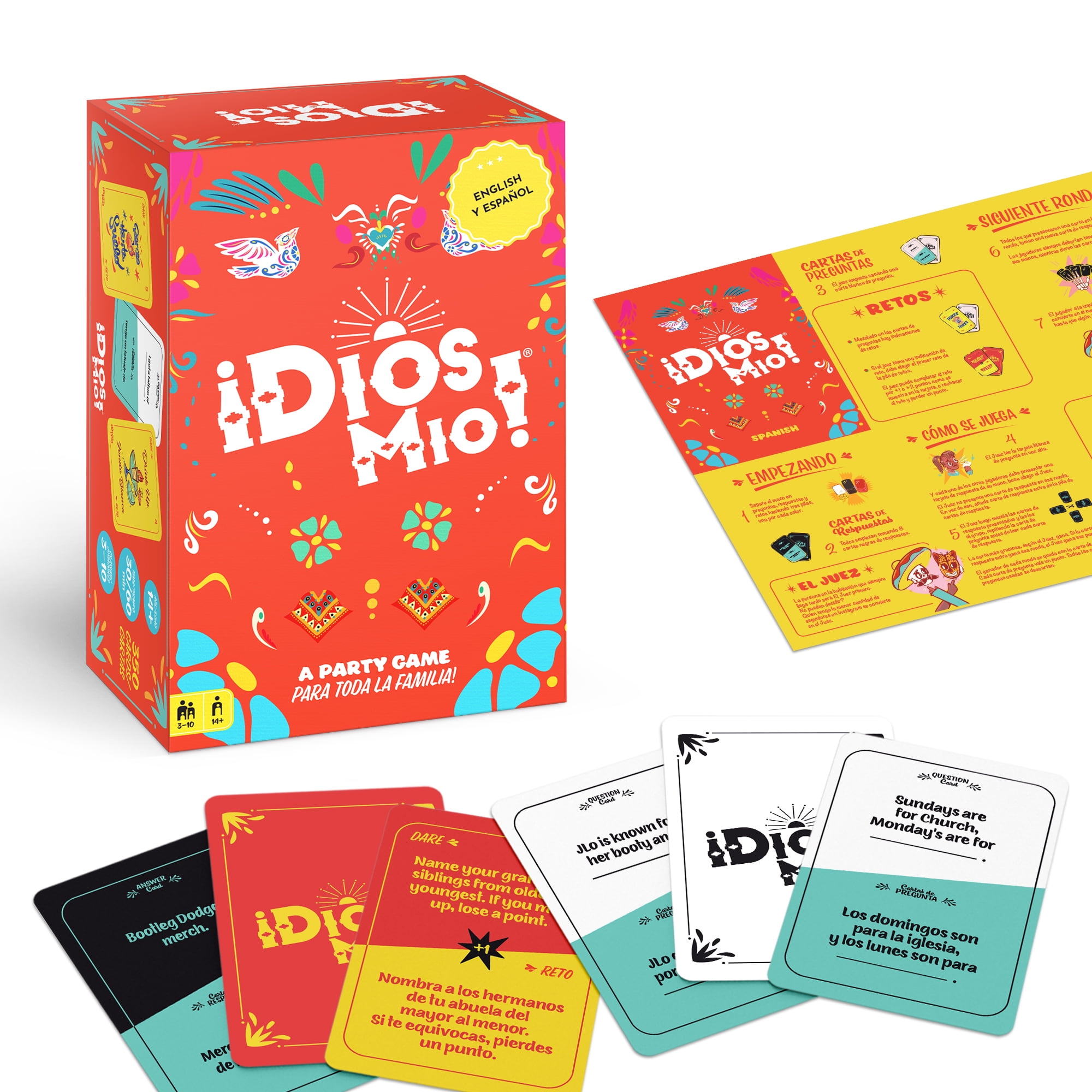 Dios Mio Party Card Game – Base Pack for Ages 14 and up, from Asmodee