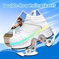thumbnail image 2 of 2-in-1 Roller Skate Shoes & Sneakers,LED Roller Shoes,Shoes with Wheels for Men,Light Up Roller Skates Suitable for Outdoor Fun & Sports Skating, 2 of 8