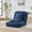 Blue, variant on Garvee Human Dog Bed for Adults & Pets, Convertible Lazy Floor Lounge Chair Sofa Bed with 5 Adjustable Positions, for Living Room & Bedroom, Brown