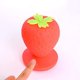 thumbnail image 5 of Luz de noche de fresa (roja), linda luz de fresa de silicona, luz de noche infantil, luz de noche LED para guardería, lámpara de noche con carga USB para niños, control táctil de 3 modos, 5 of 5