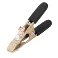 thumbnail image 3 of A Shape Earth Wire Clamp Brass Grounding Work Clamp Electric Argon Arc Welding Pliers 260A Black Sheath, 3 of 5