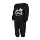 thumbnail image 3 of Pijama navideño familiar a juego Fiomva, pijamas navideños para mujer, hombre y niño, ropa de dormir con estampado de letras, 3 of 8