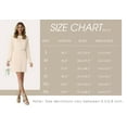 thumbnail image 2 of JWD Dresses for Women Casual Long Sleeve Dress Fall Cozy Travel Airport Outfits Apricot S, 2 of 9