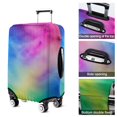 thumbnail image 5 of Rainbow Tie Dye Cloud Luggage Cover Fashion Suitcase Cover Baggage Covers Fit 25-28 Inch Luggage (Go Travel), 5 of 5
