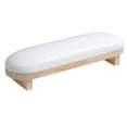 thumbnail image 1 of Nail Arm Rest Cojín Base de madera portátil para manicura Nail Salon Nail Corto Blanco Yuyangstore Almohada de manos de arte de uñas, 1 of 7