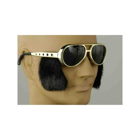 Rock N Roll Glasses with Sideburns