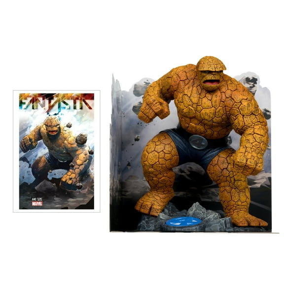 The Thing (Fantastic Four #642) 1:10th Scale Collectible Figure w/Scene - McFarlane Toys
