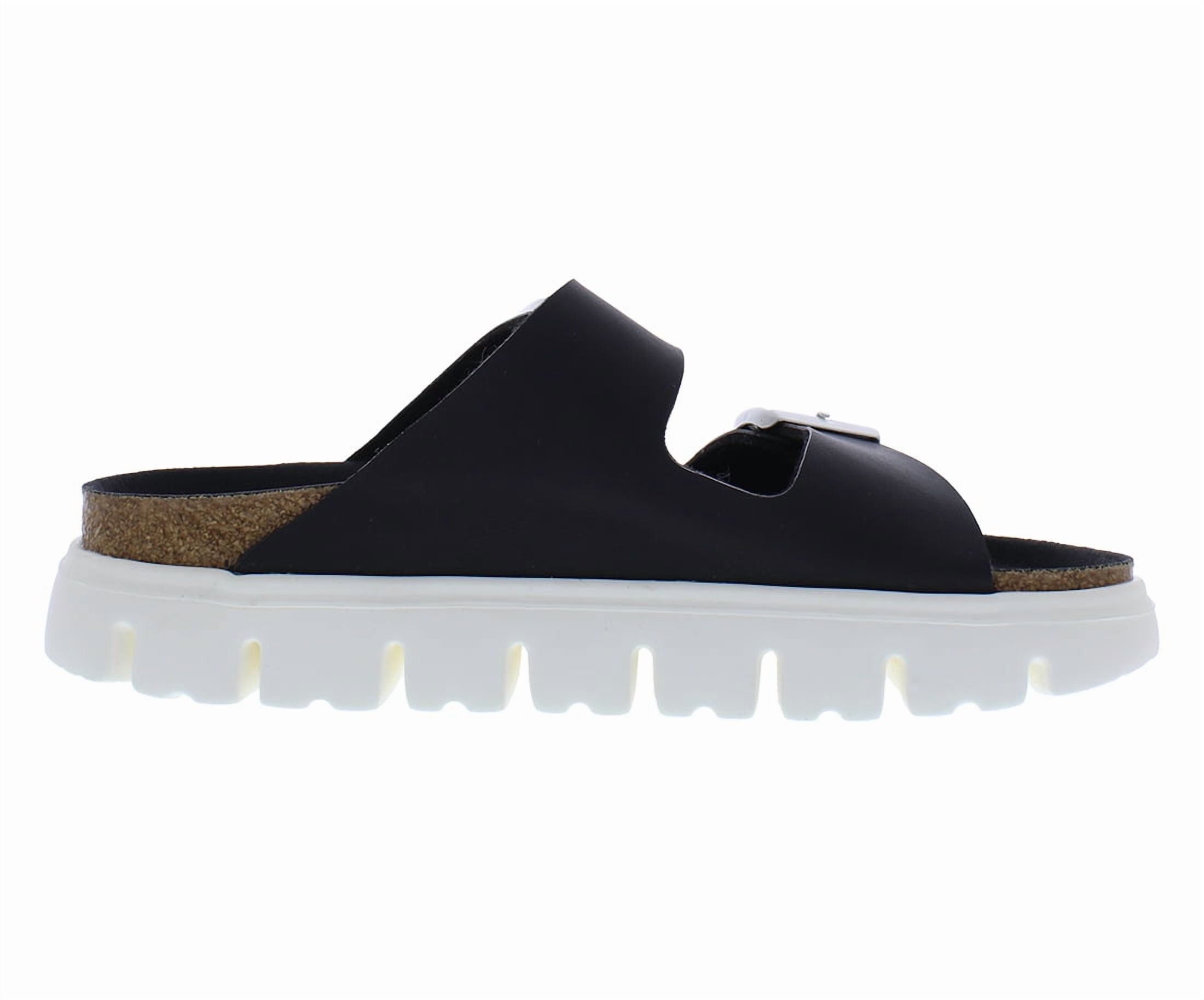 Birkenstock Arizona Papillio Chunky Narrow Unisex Shoes Size 7, Color: Black