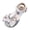 Silver, variant on Sparkly Princess Shoes Fashion Summer Girls Sandals Dress Performance Dance Shoes Sequin Pearl Mesh Bow Buckle Princess Shoes