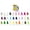 Forest Green, variant on Papilion R074400060563100Y .25 in. Double-Face Satin Ribbon 100 Yards - Willow