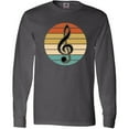 thumbnail image 3 of Inktastic Music Treble Clef Marching Band Long Sleeve T-Shirt, 3 of 5