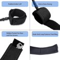 thumbnail image 3 of 10ft Surfboard Leash for Stand Up Paddle Board, Bodyboard, Kayak - 7mm SUP Ankle Yellow Leash - Foot Rope for Paddle Board, 3 of 5