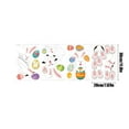 thumbnail image 3 of SLYNSHome Easter Sticker Wall Decals Peel and Stick Cute Bunny Eggs Rabbit Wall Paper Stickers Window Clings for Spring Home Party Door Toilet Decoration, 3 of 6