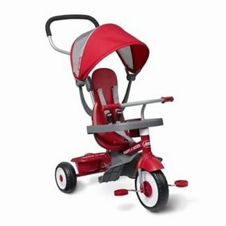 Radio Flyer Deluxe Big Flyer, Red Chopper Style Kids Tricycle with