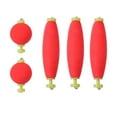 thumbnail image 6 of 3pcs EVA Oval/Round Shape Strike Indicators Fishing Bobber Spring Buckle Float, 6 of 6