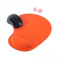 thumbnail image 2 of Solid Color Optical Trackball PC Thicken Mouse Pad with Wrist Support, Comfort Laptop Notebook Mouse Mice Pads Mat, 2 of 6