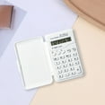thumbnail image 6 of Compact Flip Cover Calculator - Basic Function Pocket-Sized Device with LCD Display for Office and Travel, 6 of 7