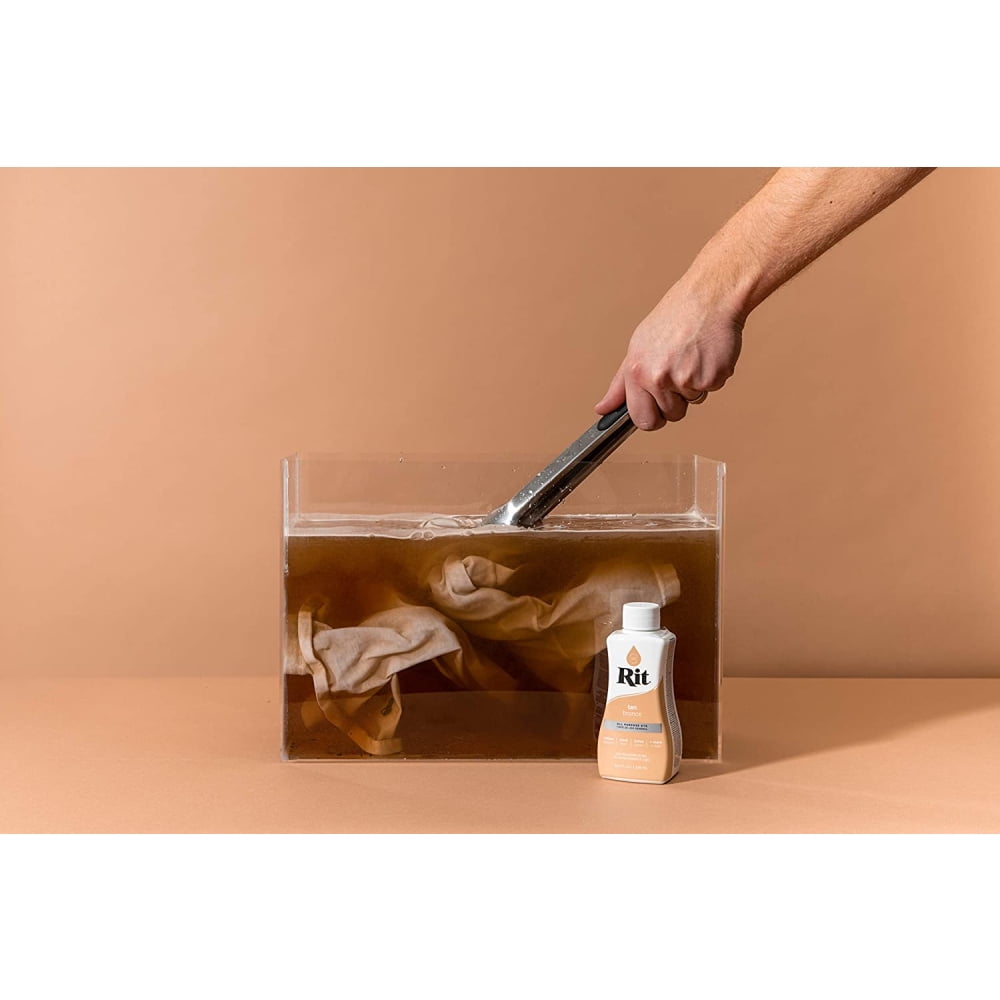 Rit All-Purpose Liquid Dye, Tan, 8 fl oz (6 pack)