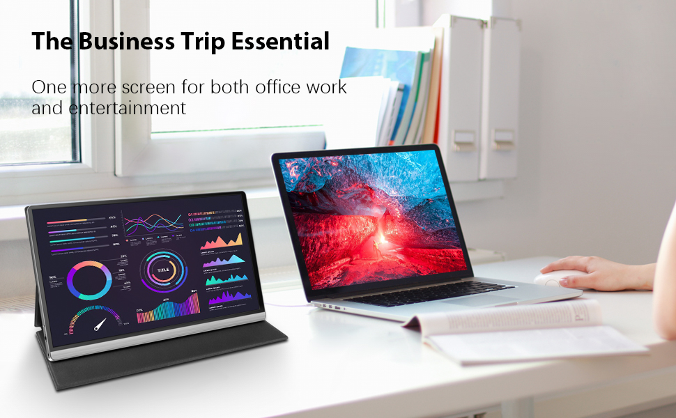 Portable Monitor 4K - 15.6 Inch 