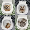 thumbnail image 6 of Funny Creative 3D Cat Toilet Stickers,Squirrel 3D Sticker for Toilet,Animals 3D Wall Stickers,DIY Self-Adhesive Toilet Seat Decals,Waterproof Removable Toilet Lid Decals Bathroom Decor, 6 of 8