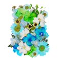 thumbnail image 1 of Flores secas prensadas decorativas, materiales variados, hojas de colores mezclados para bricolaje B, 1 of 8