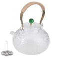thumbnail image 2 of 1Pc Teapot Glass Steaming Teapot High Temperature Steamed Tea Boiled Teapot Boiling Water Pot Filter Teapot, 2 of 8