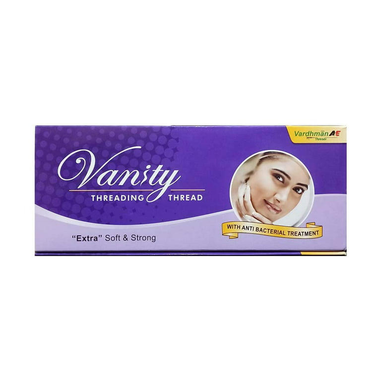 Vanity Eyebrow 2 Spool x 300 Meter Threading Thread Extra Soft Strong